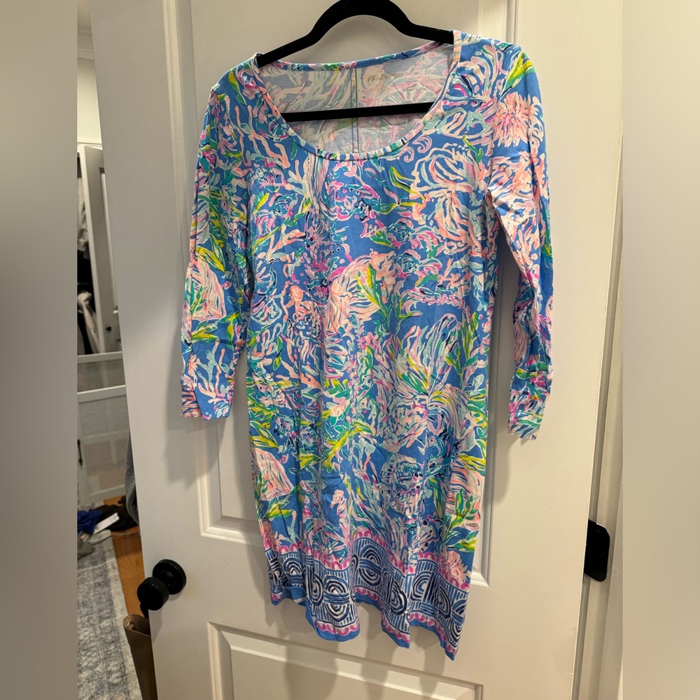 Lilly Pulitzer 3/4 Sleeve Tshirt dress